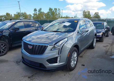 2024 Cadillac Xt5 Awd Luxury из США, поврежденный, VIN 1GYKNBR41RZ741837